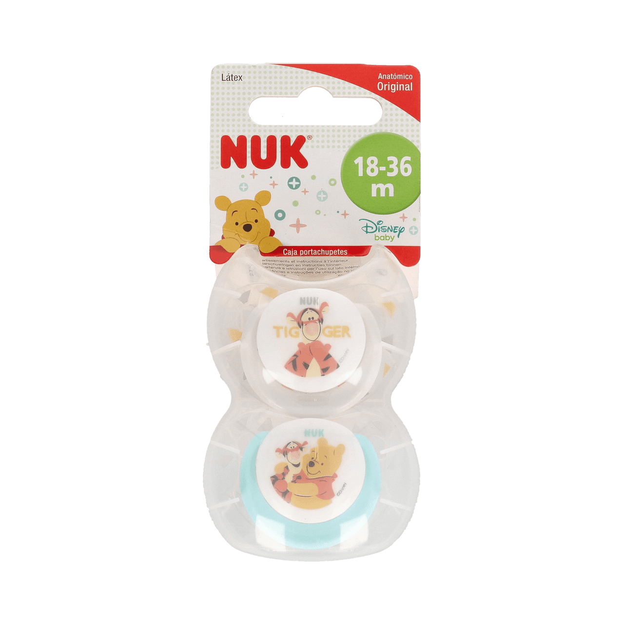 Nuk Chupete Latex Disney 18-36m 2 unidades