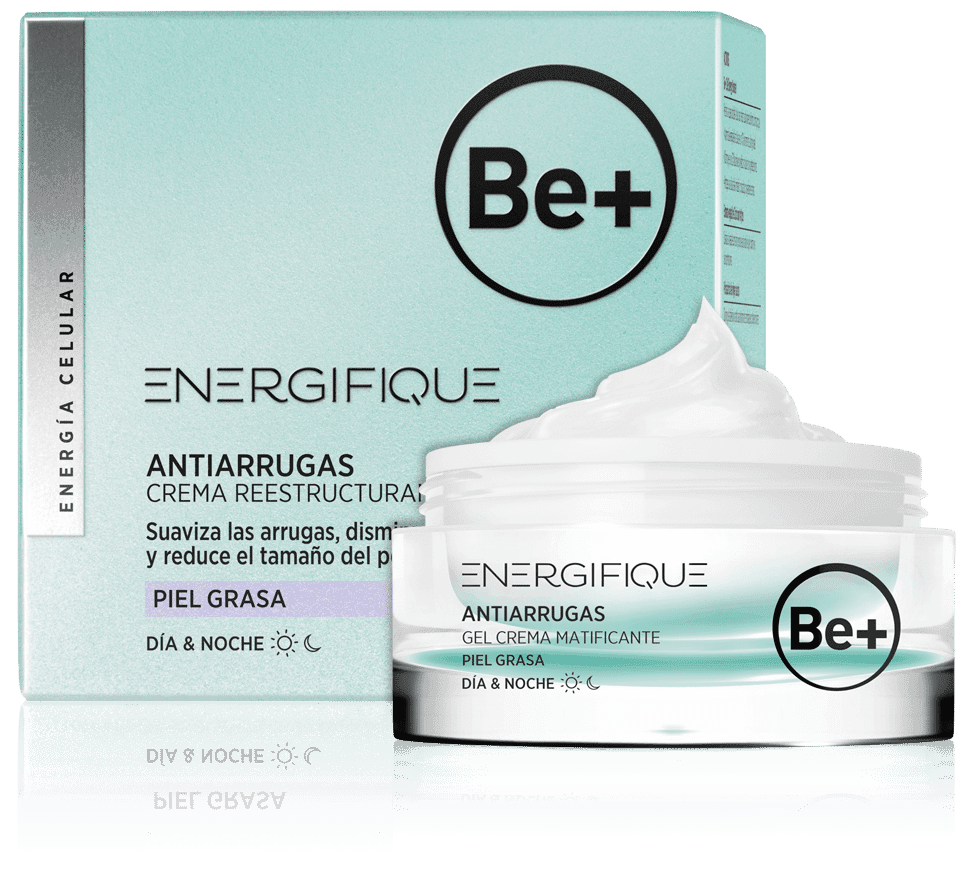 Be+ Energifique Antiarrugas Gel-Crema Piel Grasa 50ml