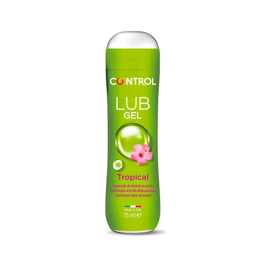 Control Tropical Gel Lubricante con Aroma a Maracuyá 75ml