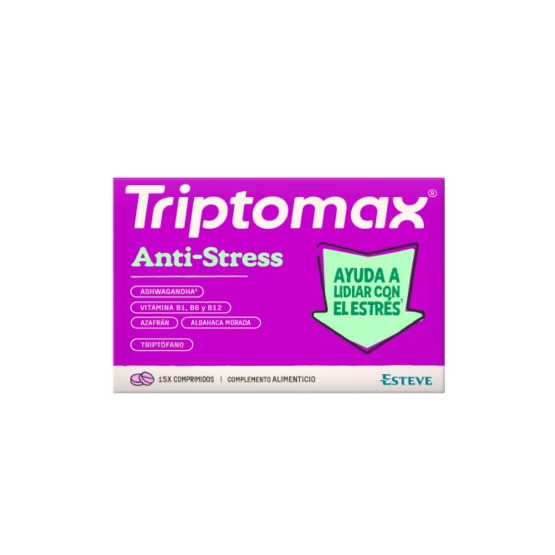 Triptomax Anti-Stress 15 Comprimidos
