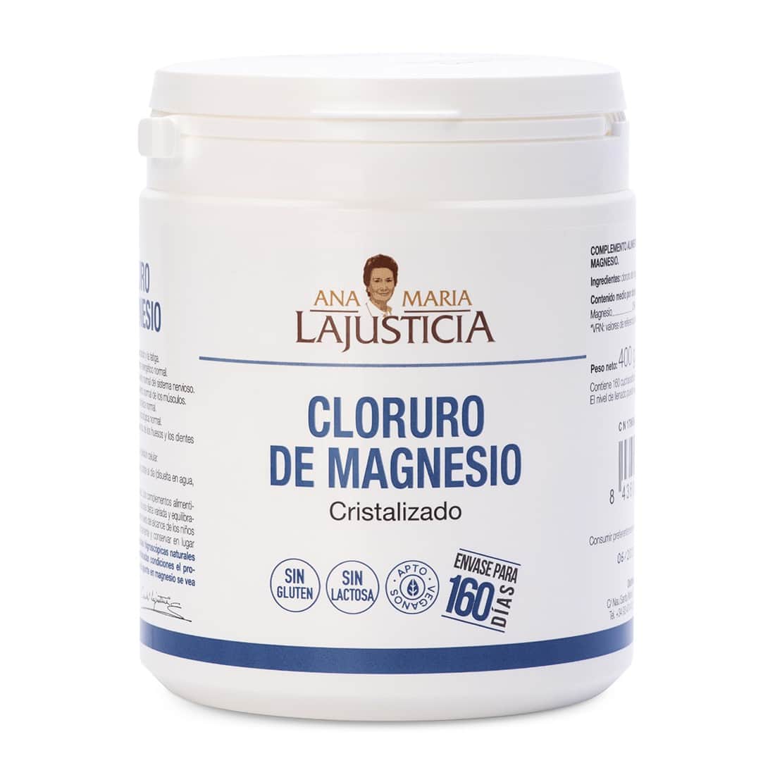 Ana María Lajusticia Cloruro de magnesio cristalizado 400g