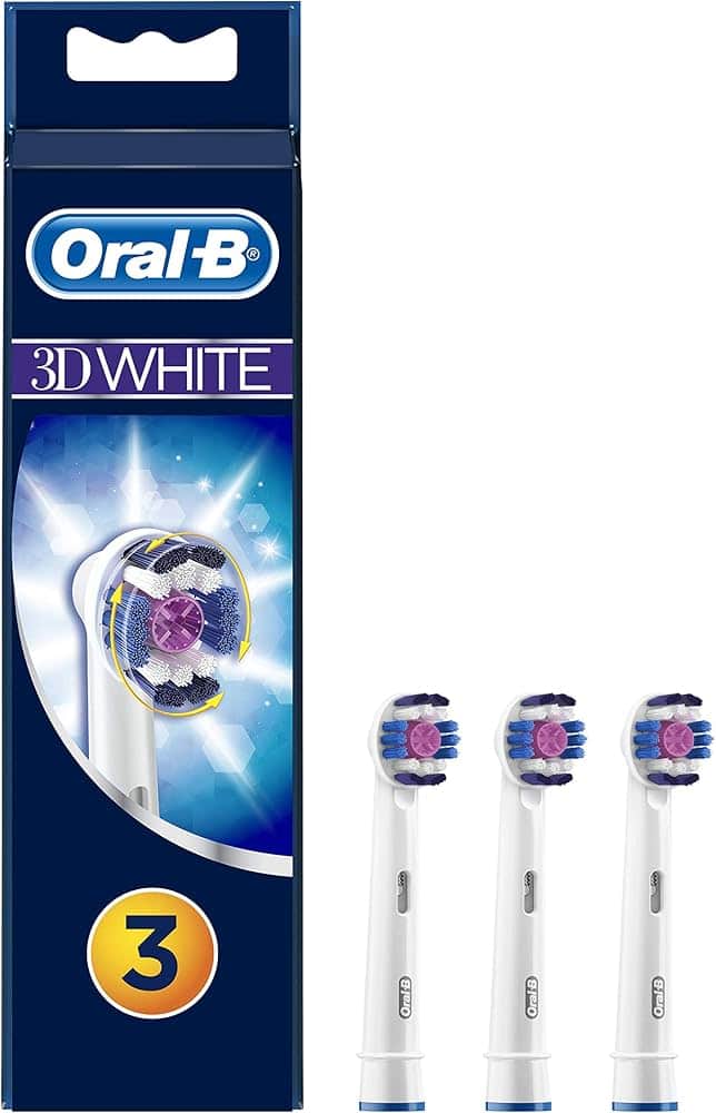 ORAL-B 3D White Recambios 3 cabezales