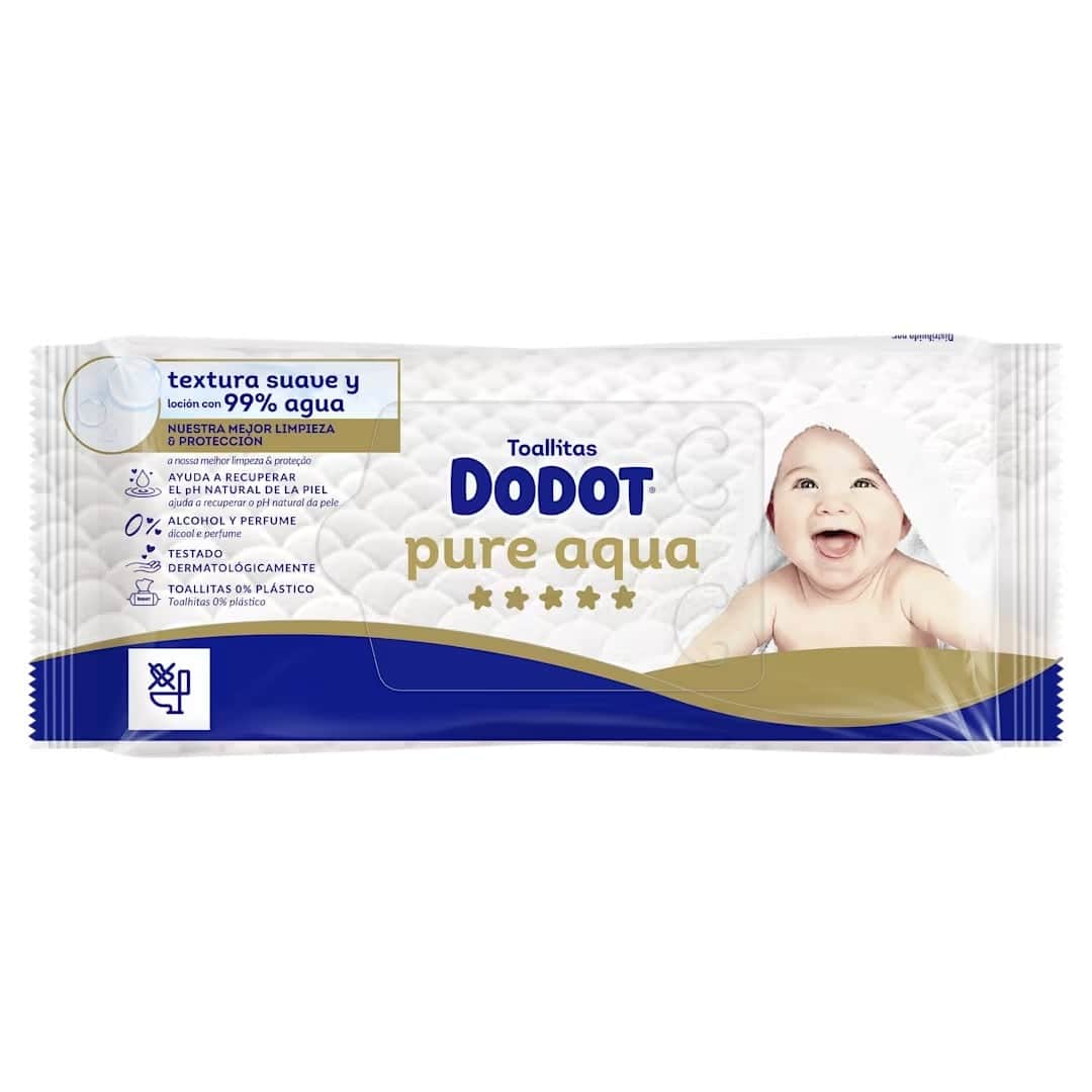 Dodot Toallitas Pure Aqua 48 unidades