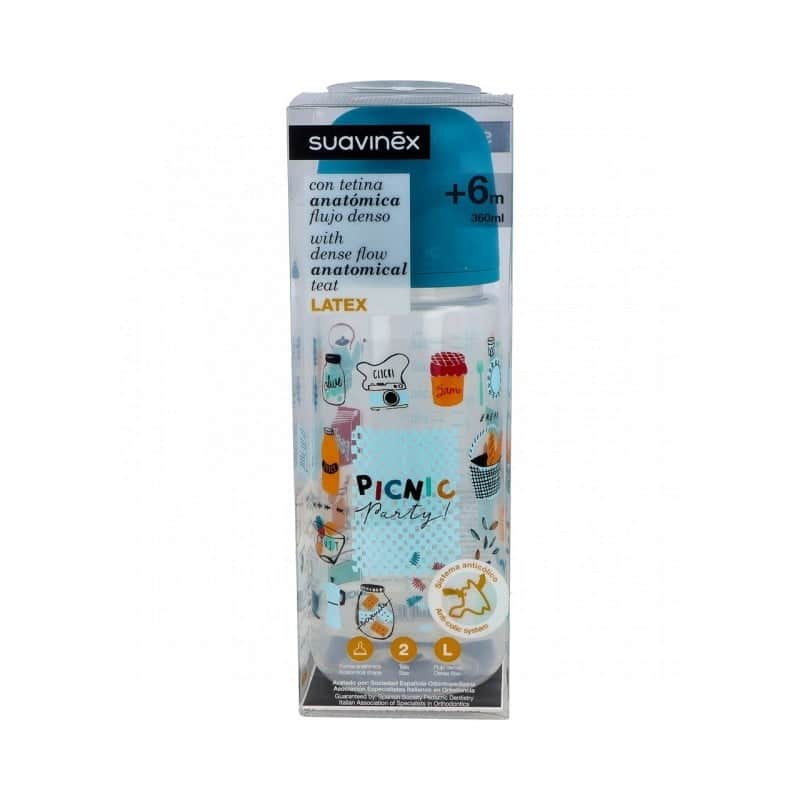 Suavinex Biberón Tetina Anatómica +6 Meses 360ml