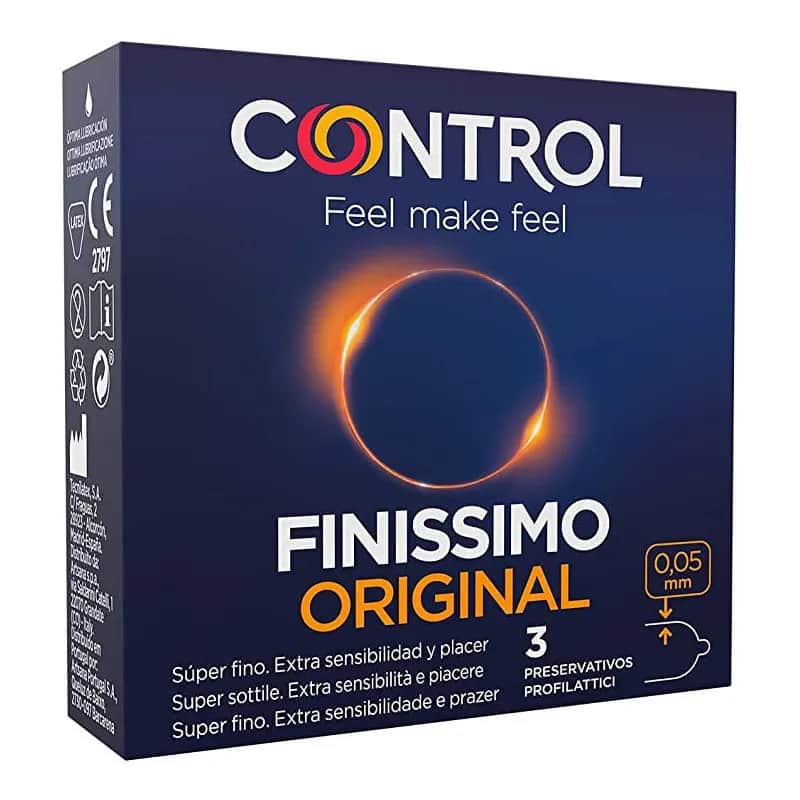 Control Finissimo Original Preservativos 3 unidades