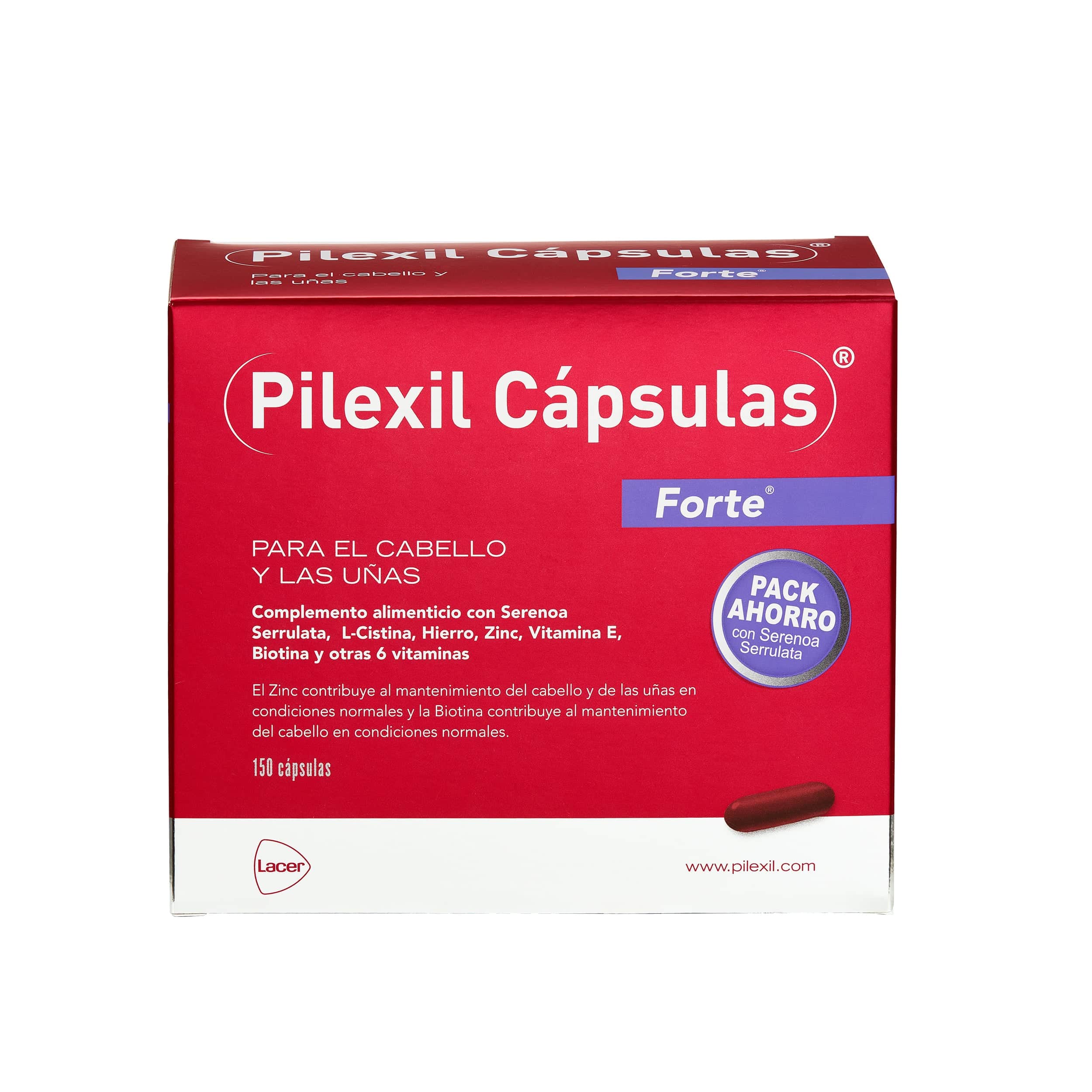 Pilexil Forte 150 cápsulas