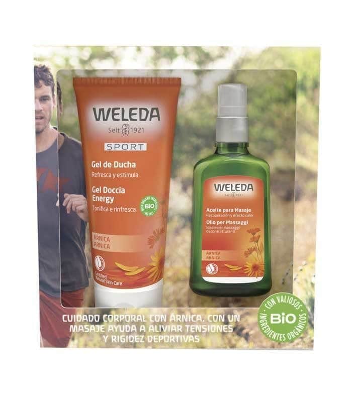 Weleda Pack Cuidado Sport Aceite + Gel de Ducha