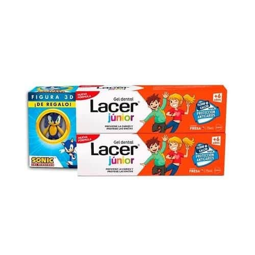 Lacer Duplo Junior Fresa 2x75ml