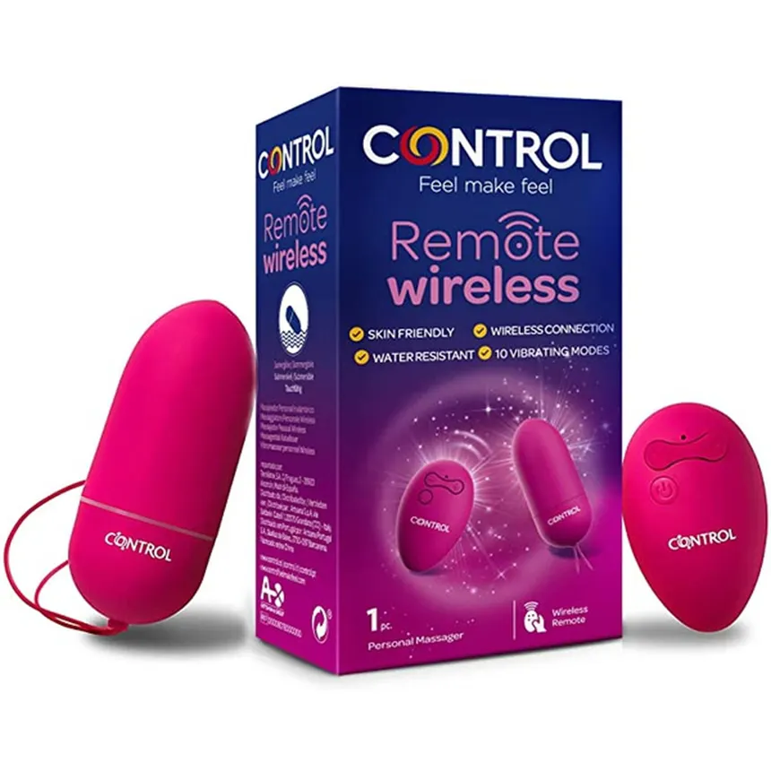 Control Remote Wireless Mini Vibrador con Mando a Distancia