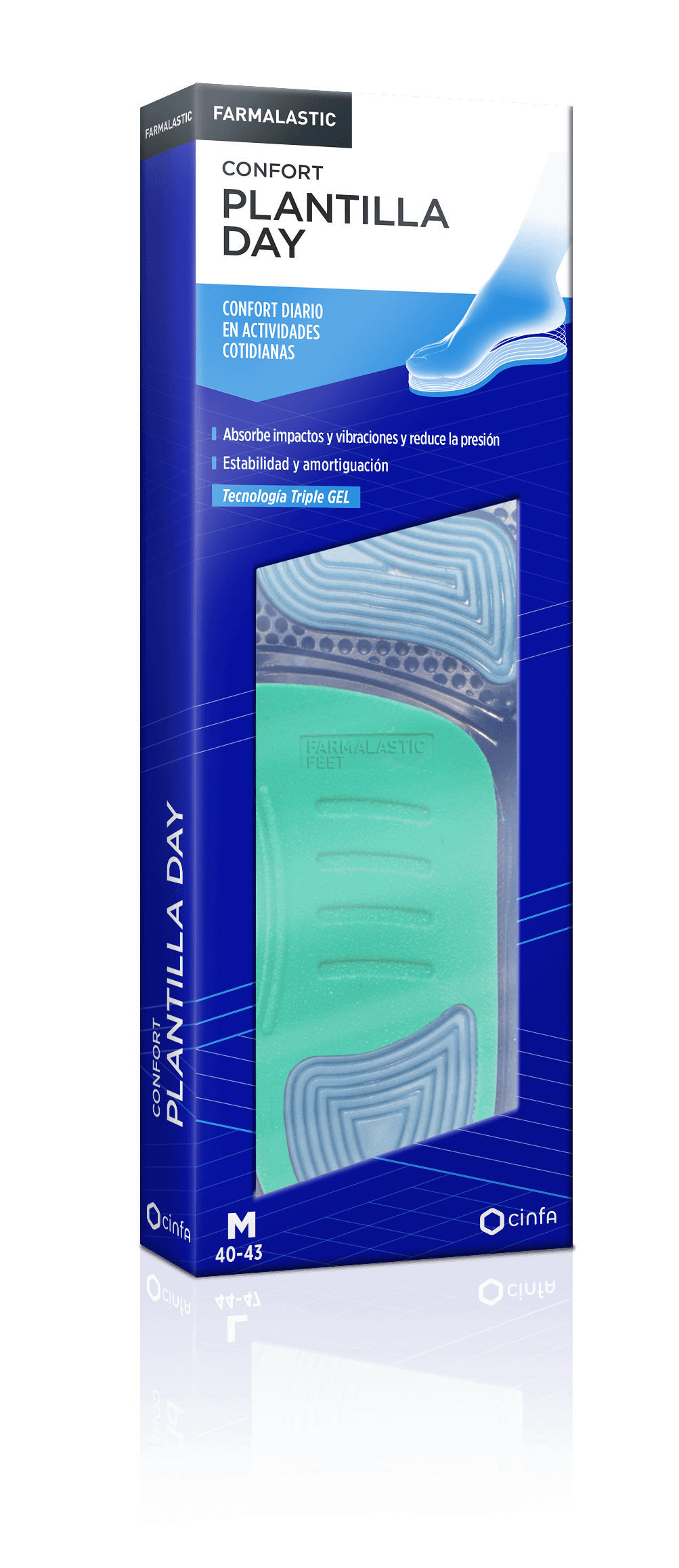 Farmalastic Plantilla Day Talla Mediana