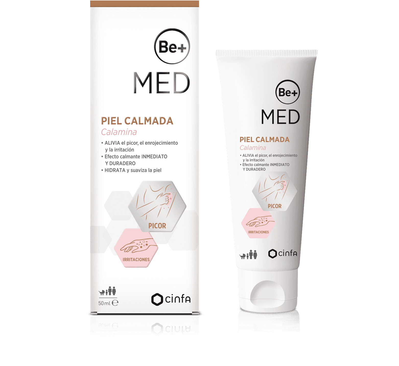 Be+ Med Piel Calmada Calamina Crema 50ml