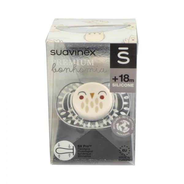 Suavinex Chupete Premium Silicona Fisiológica +18 Meses
