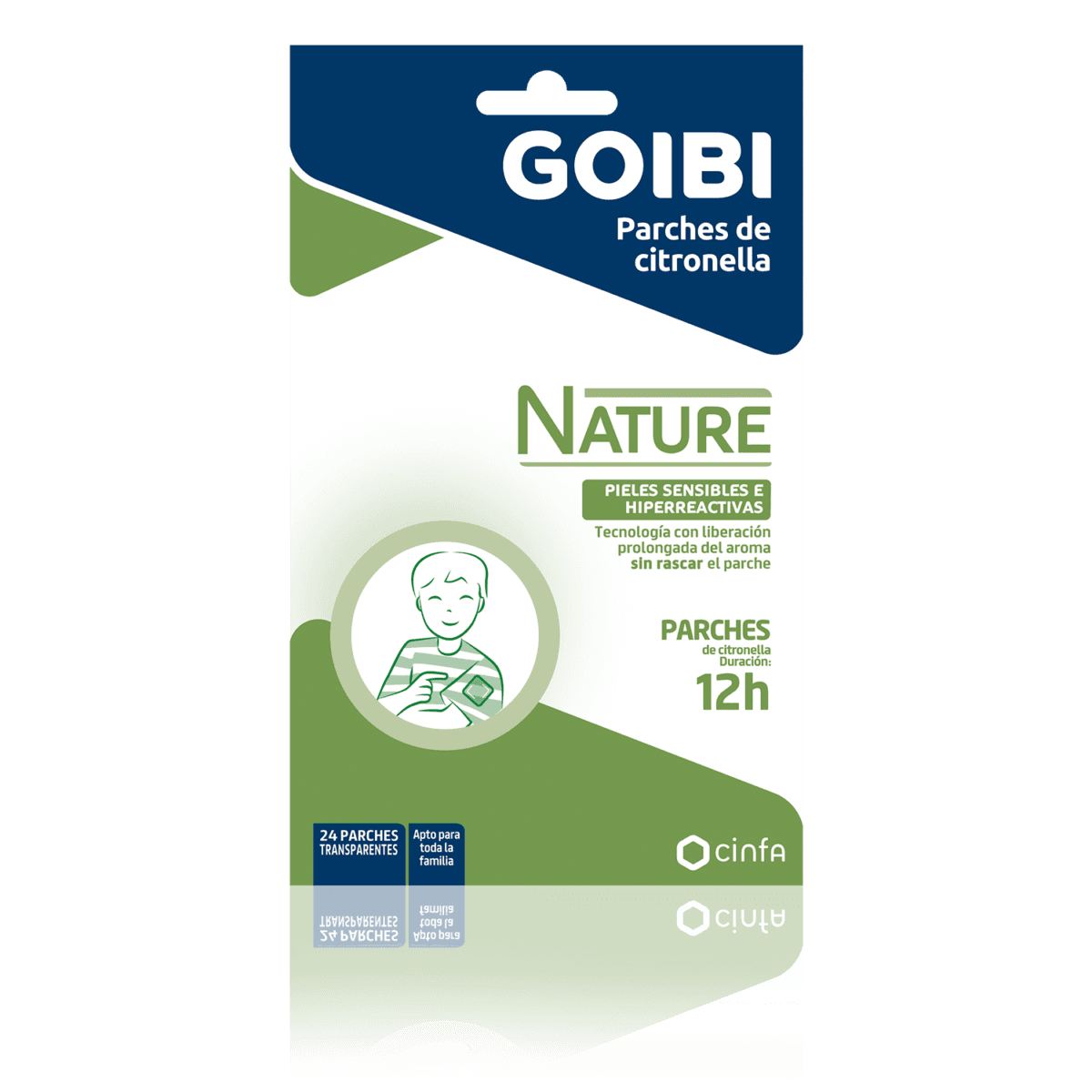 Goibi Nature Parches Citronela 24 unidades