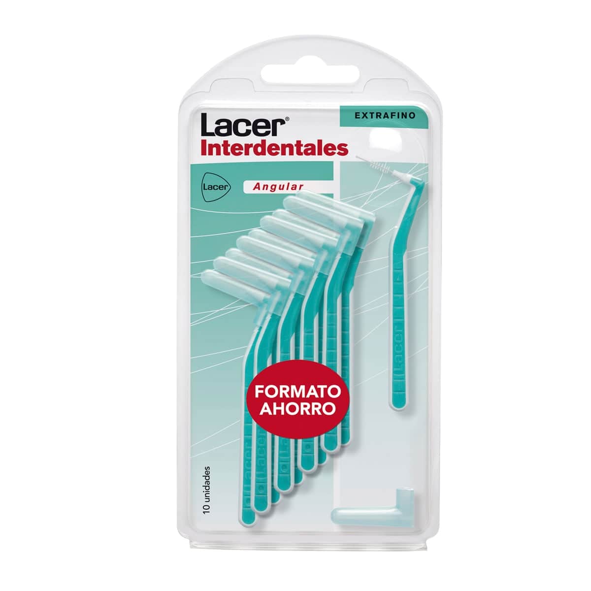 Lacer Cepillo Interdental Extrafino Angular 10 unidades