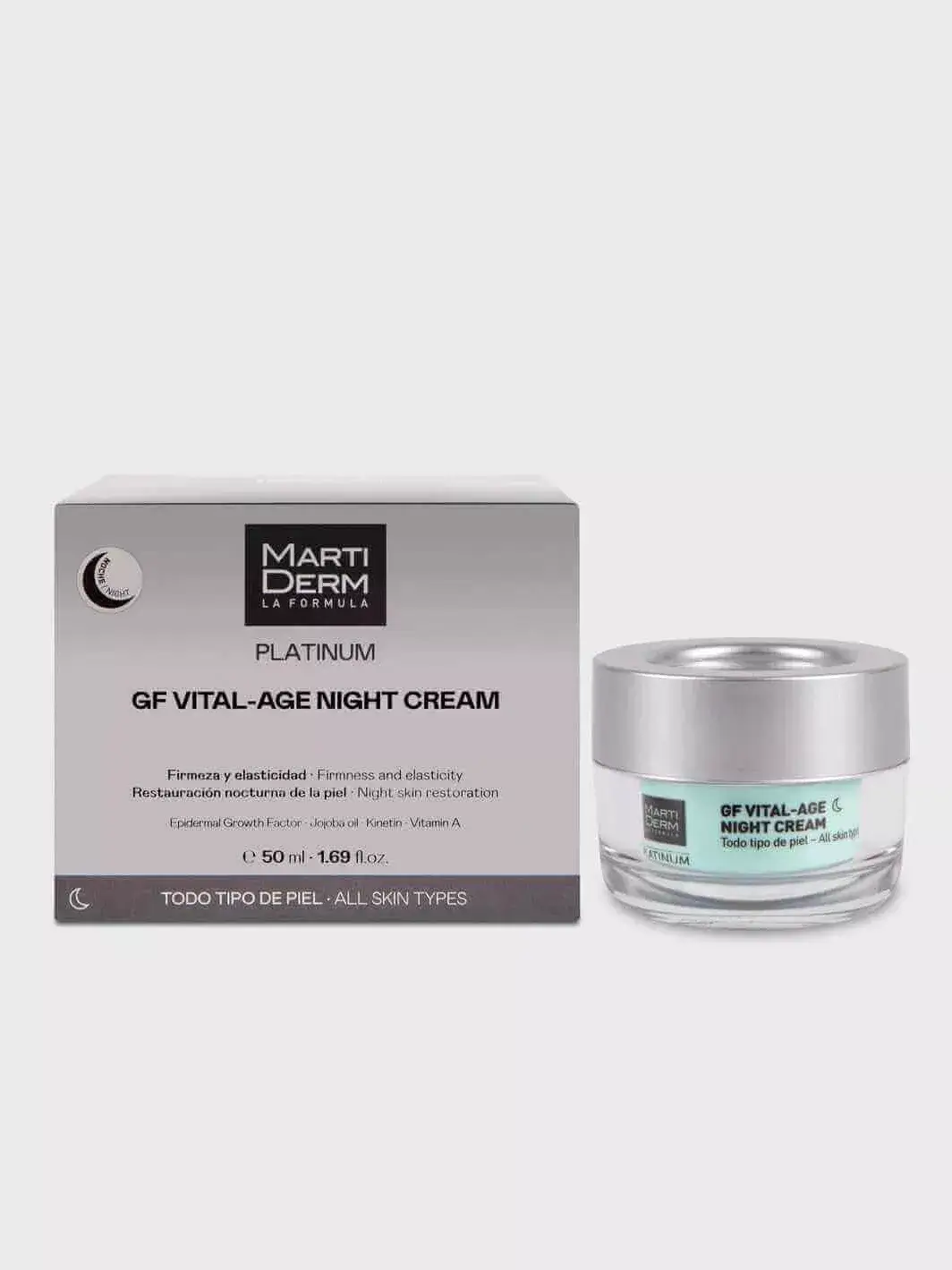 Martiderm GF Vital Age Night Cream - Regeneración Nocturna