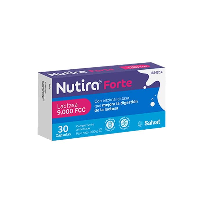 Nutira Forte Lactasa 9000 FCC 30 cápsulas