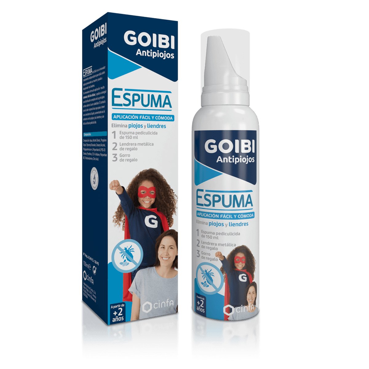 Goibi Antipiojos Espuma 150ml