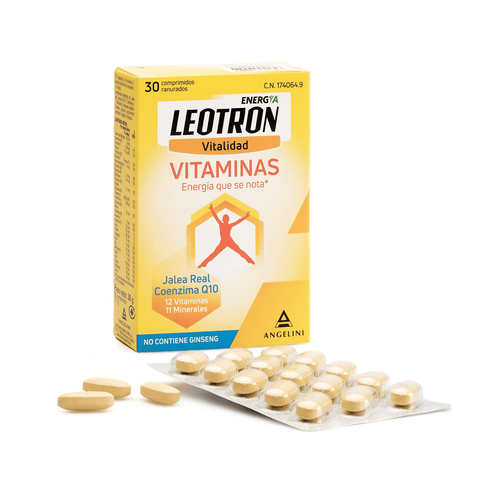 Leotron Vitaminas 30 Comprimidos
