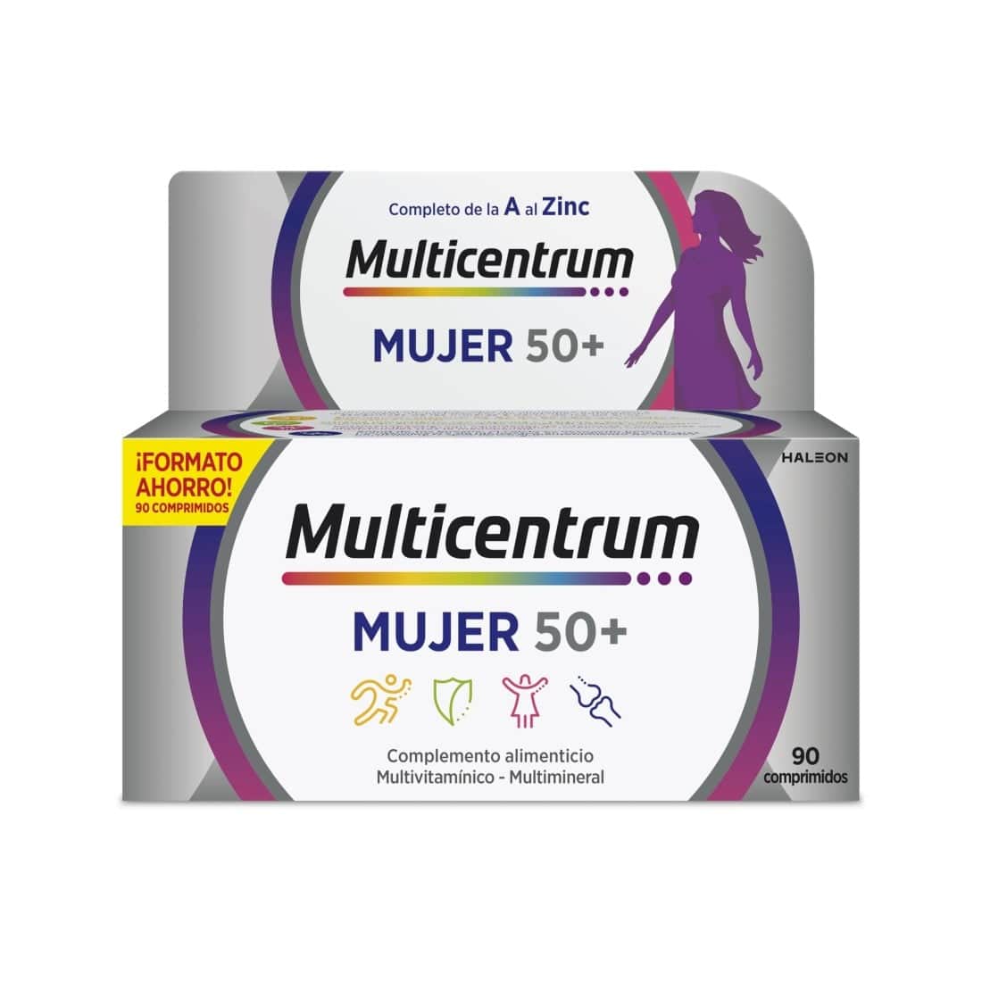 Multicentrum Mujer 50+ 90 comprimidos