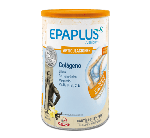 Epaplus Colágeno + Hialurónico + Magnesio sabor vainilla - Salud Articular 325g
