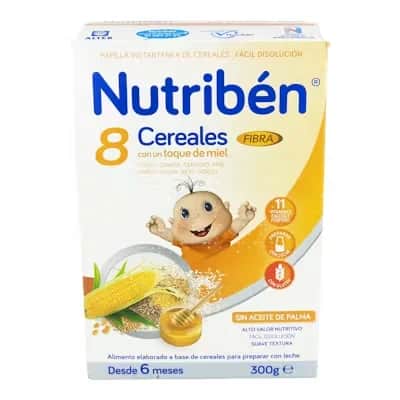 Nutriben 8 Cereales Miel Fibra 300g