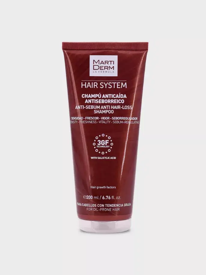 Martiderm Hair System Champú Anticaída Seborreico 200ml