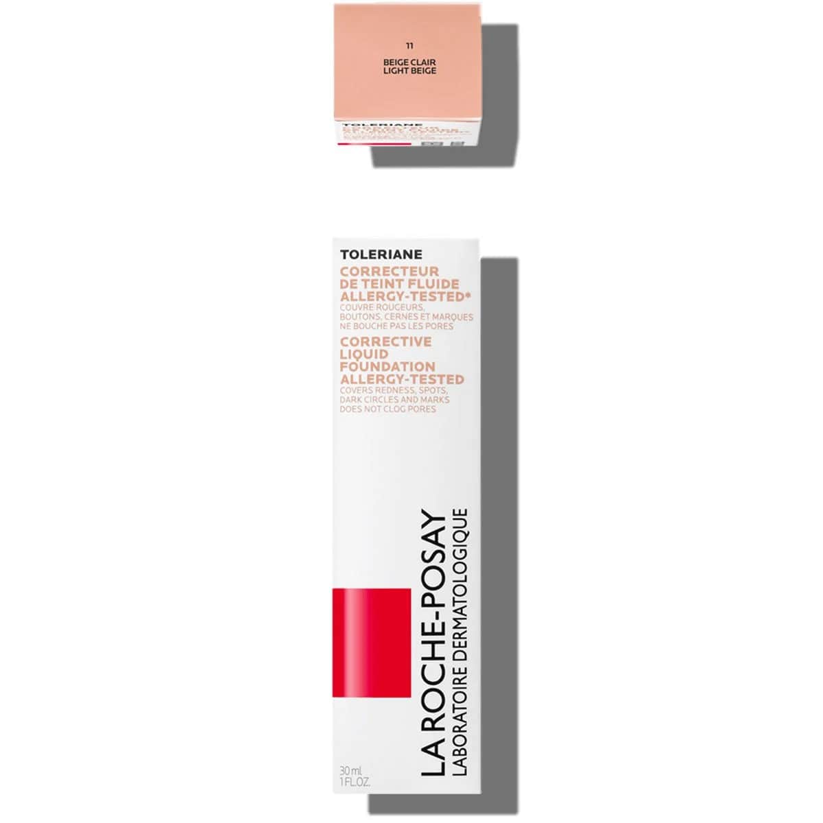 La Roche-Posay Toleriane Fluido Corrector SPF25 Tono 11 Beige Claro 30ml