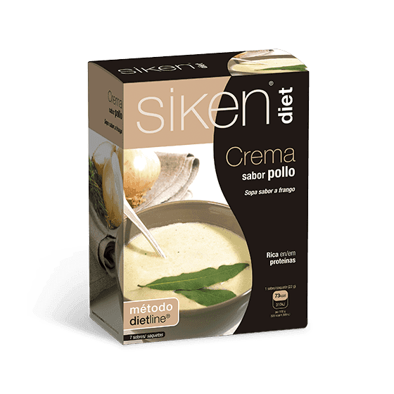 Siken Diet Crema Pollo 7 sobres