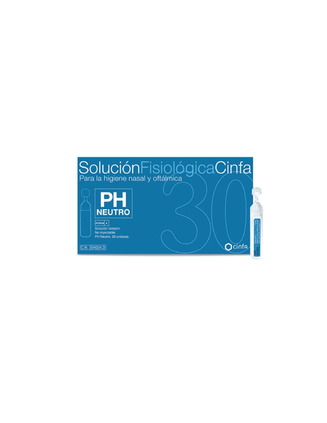 Cinfa Solución Fisiológica 30 monodosis 5ml