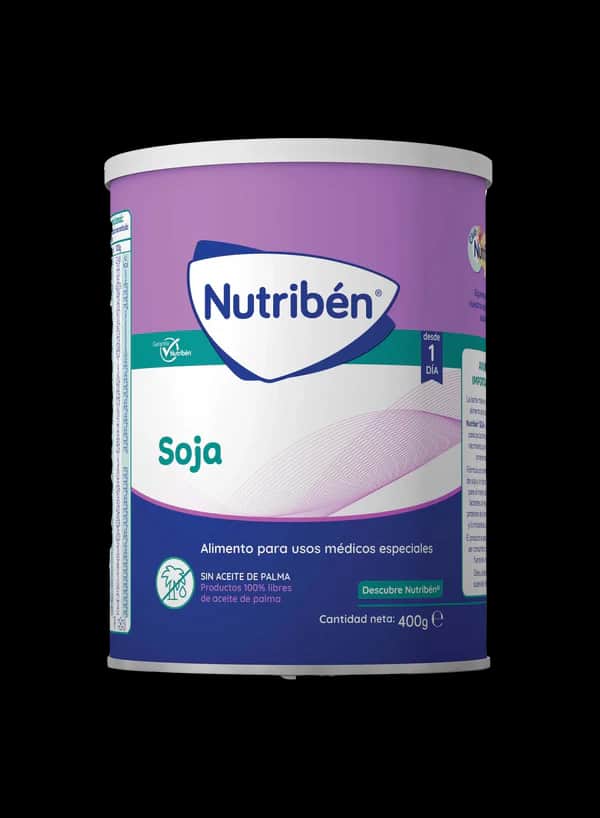 Nutribén Soja Leche de Fórmula sin Lactosa 400g
