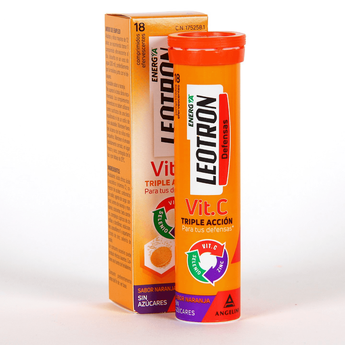 Leotron Vitamina C 18 comprimidos
