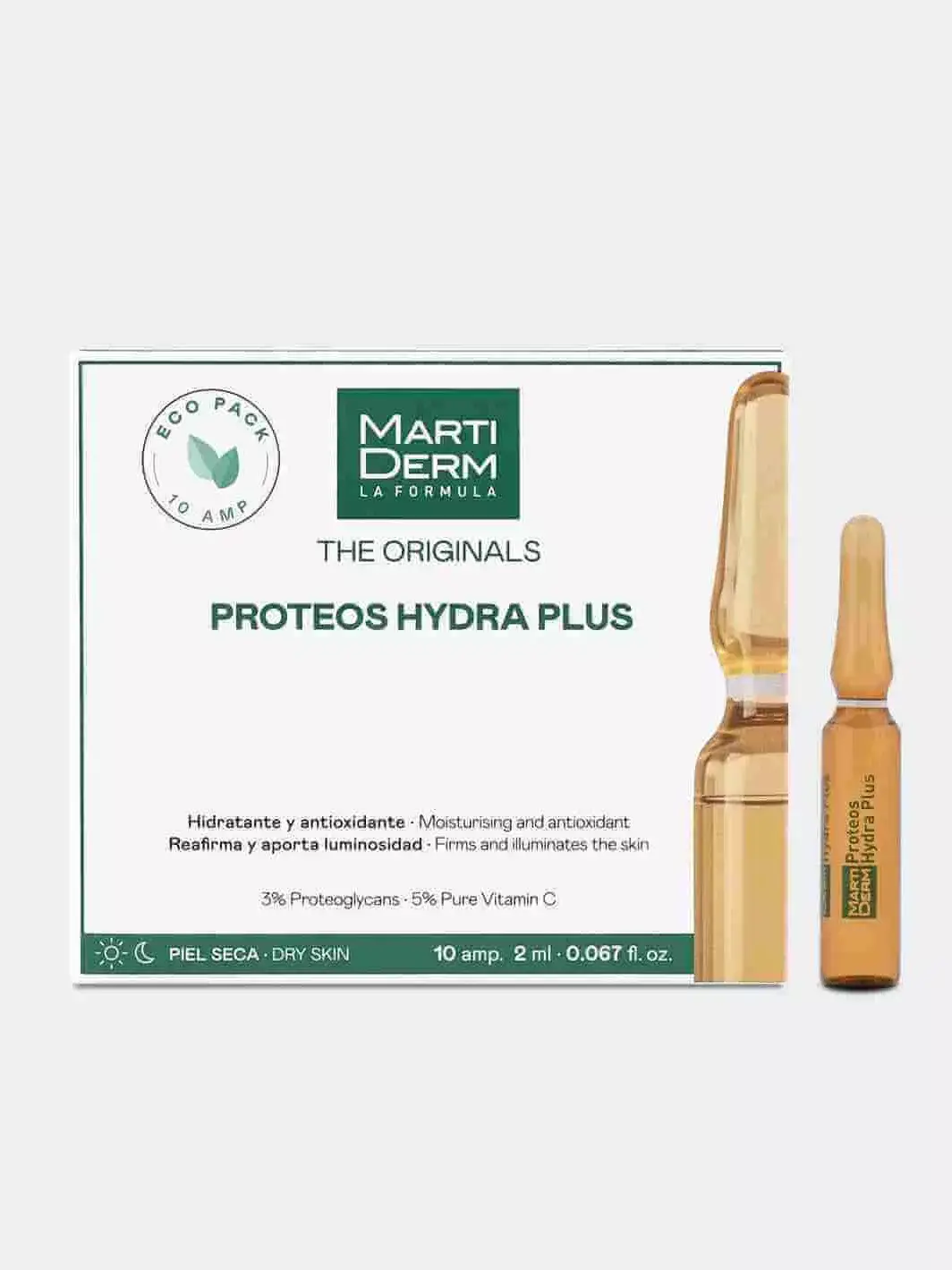 Martiderm Proteos Hydra Plus 10 Amp - Hidratante