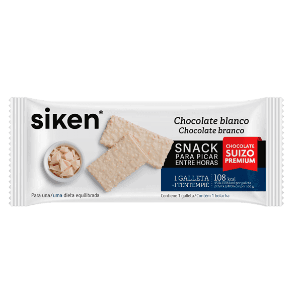 Siken Galleta Chocolate Blanco 1 unidad