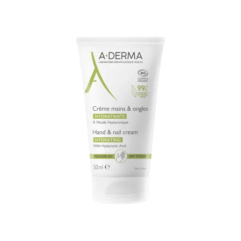 A-Derma Crema Esencial Manos y Uñas 50ml