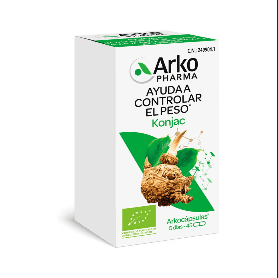 Arkopharma Arkocápsulas Konjac Bio 45 capsulas
