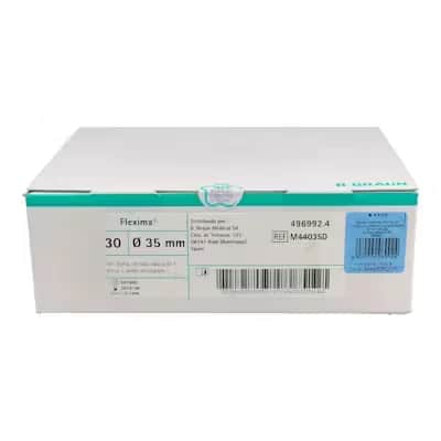 Bolsas de colostomía de resina sintética con microporo y filtro Flexima cerrada estándar opaca (35 mm, 30 unidades)