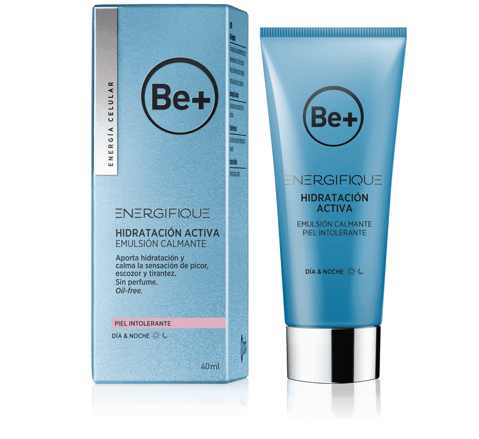Be+ Energifique Hidratación Activa Desensibilizante Emulsión Calmante 40ml