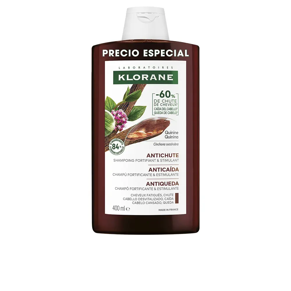 Champú Klorane Quinina 400ml - Anticaída