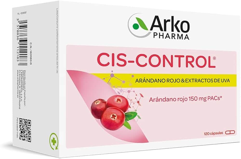 Arkopharma Cranberola Ciscontrol 140 mg 120 cápsulas