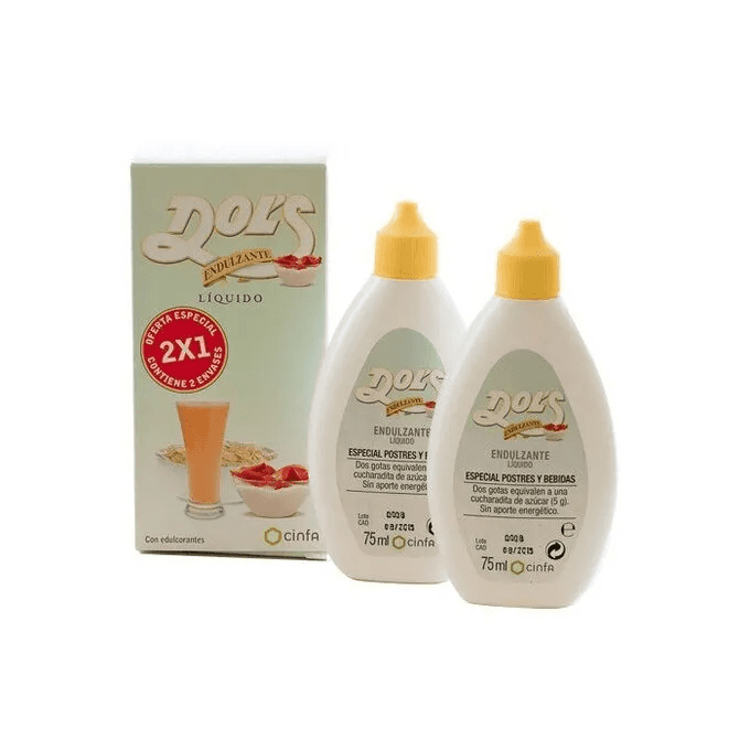 Dols Endulzante Líquido 75+75ml