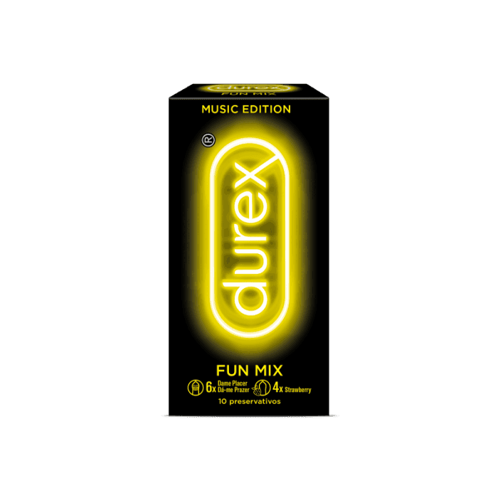 Durex Fun Mix Preservativos 10 unidades