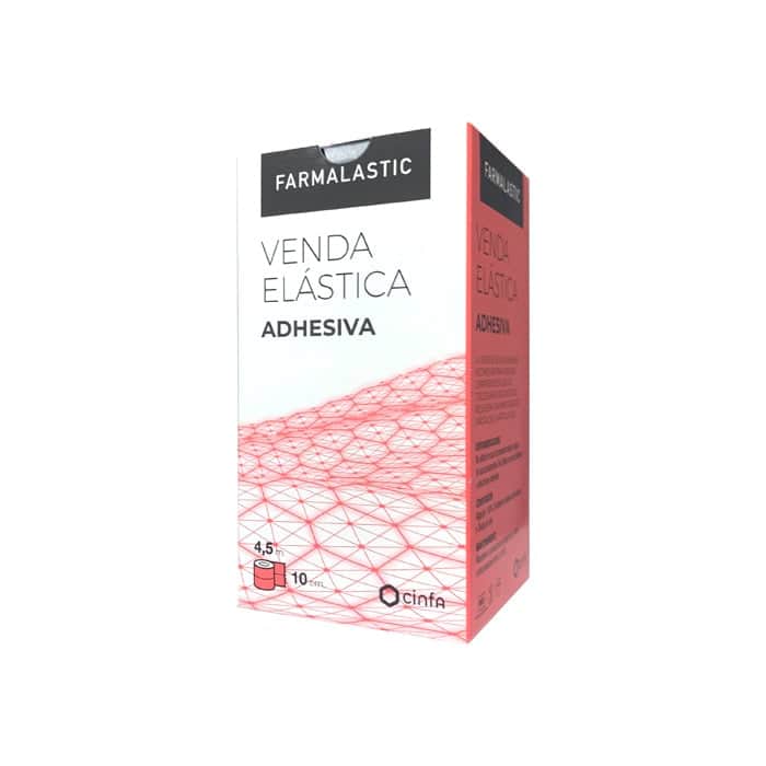 Farmalastic Venda Elástica Adhesiva 4,5cm x 10m