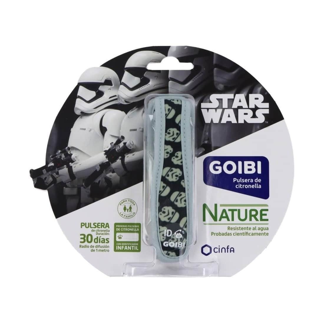 Goibi Nature Pulsera Citronela Star Wars Stormtrooper 1 unidad