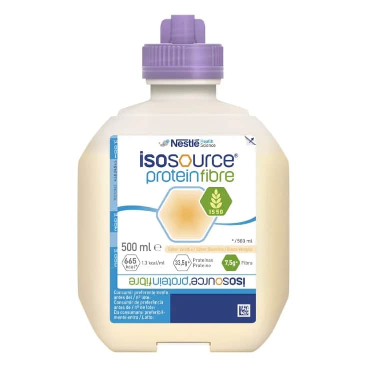 Nestlé Isosource Proteinfibre Vainilla 12x500ml