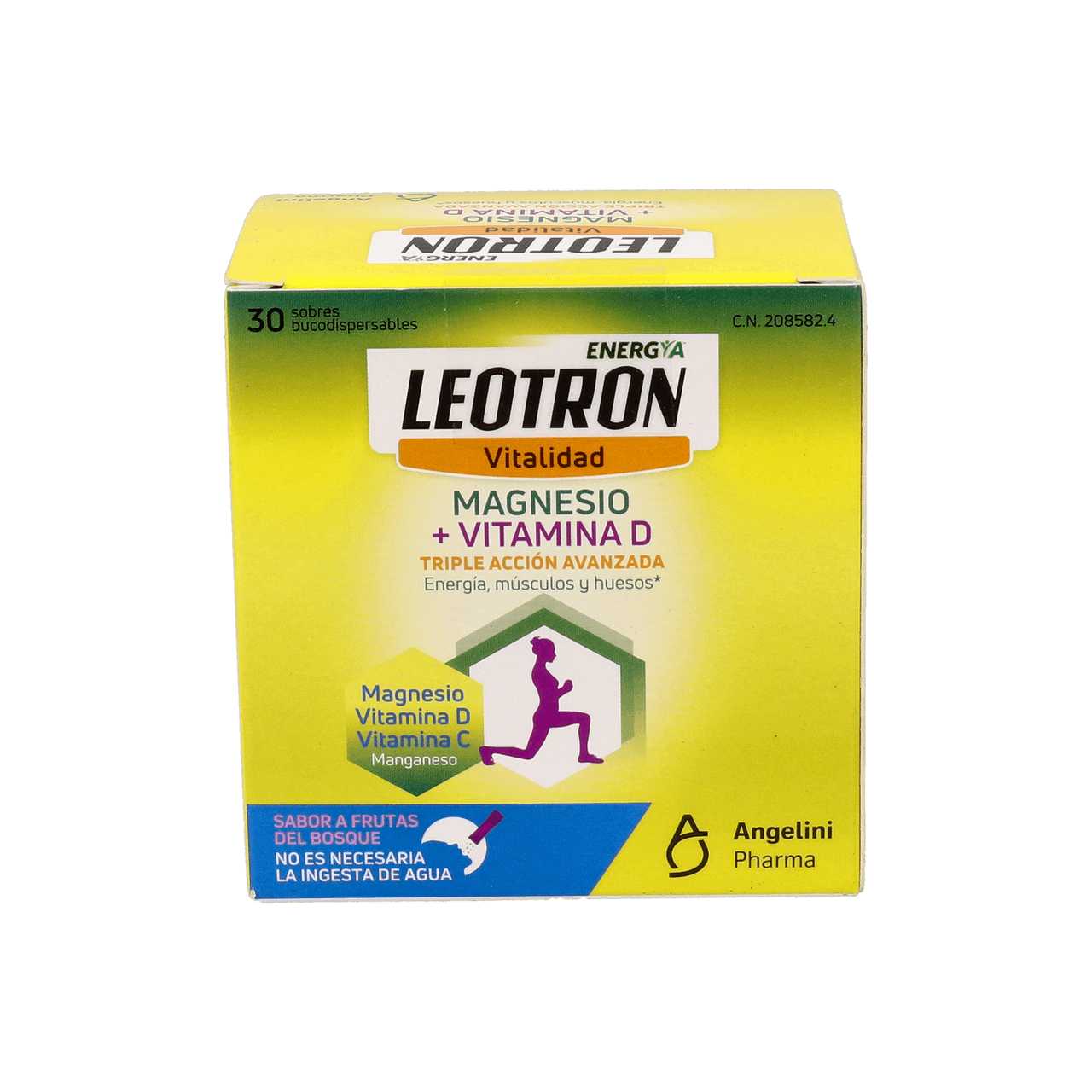 Leotron Magnesio + Vitamina D 30 sobres 2g