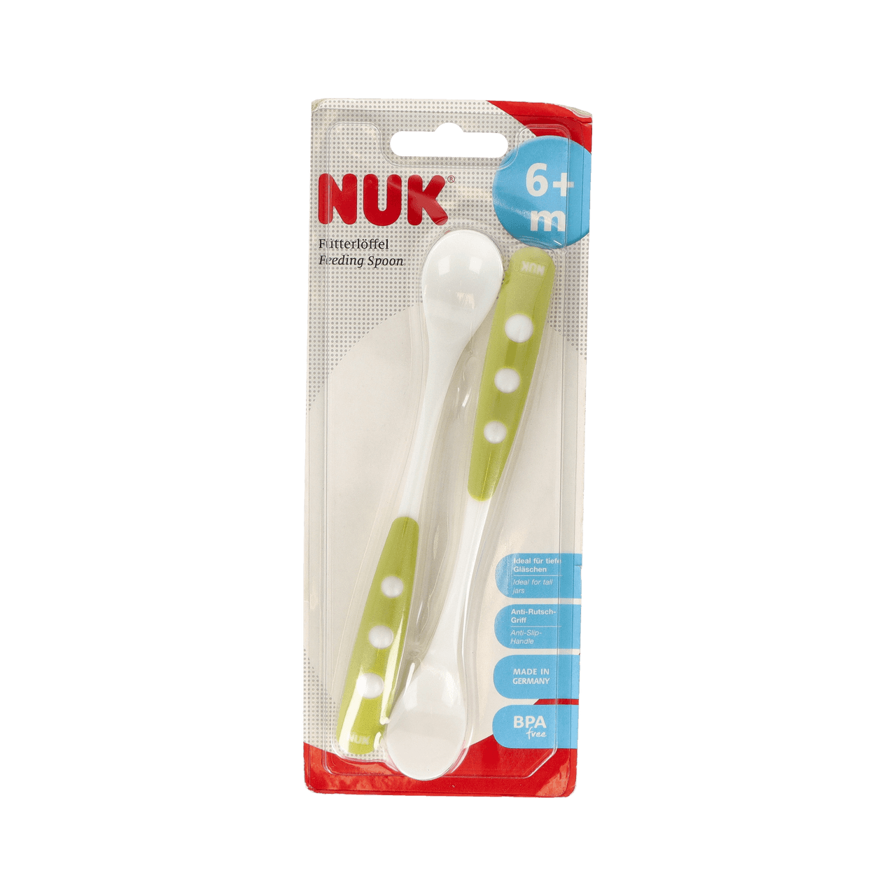 Nuk Cuchara Easy Learning +6 Meses 2 unidades