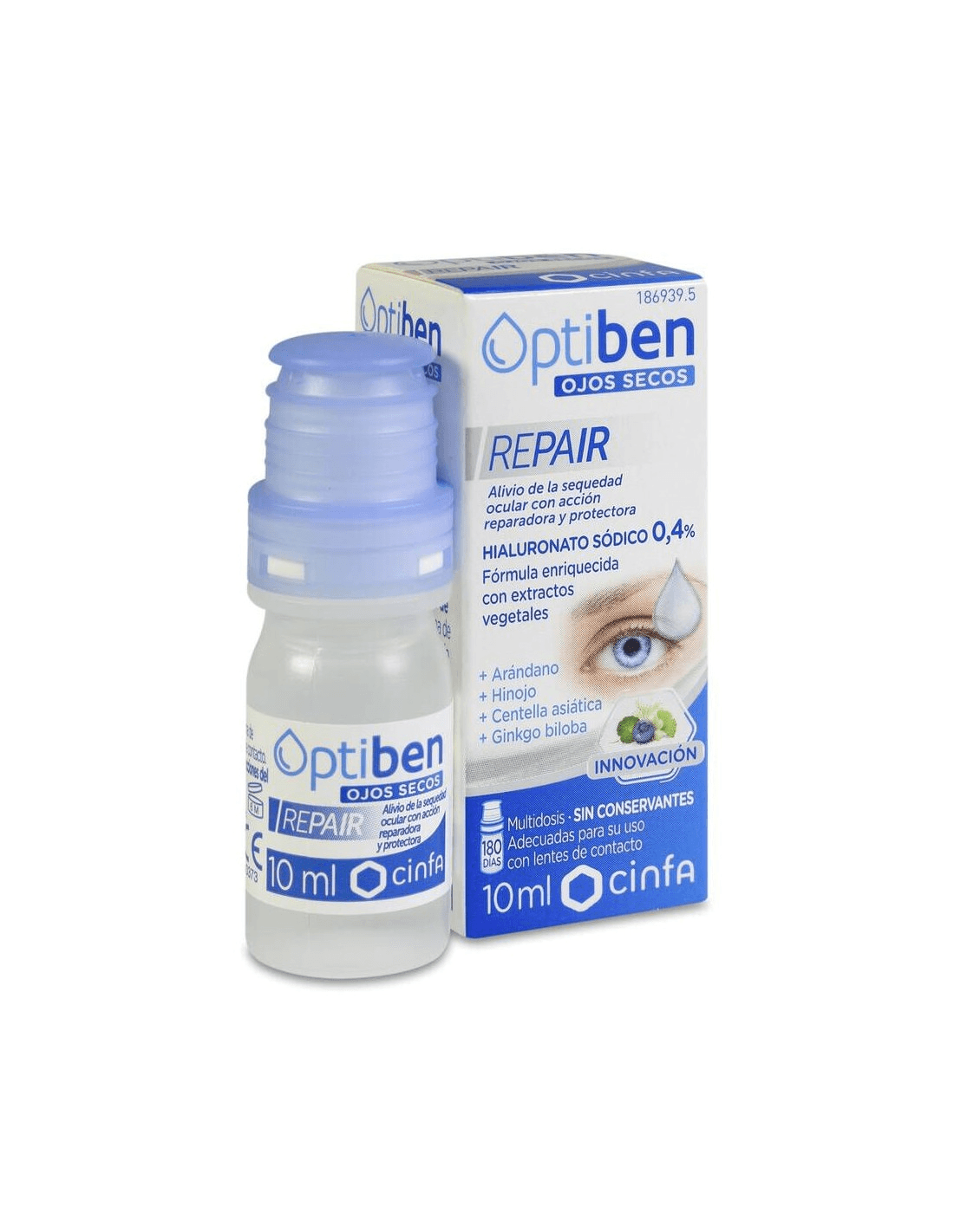Optiben Ojos Secos Repair 10ml