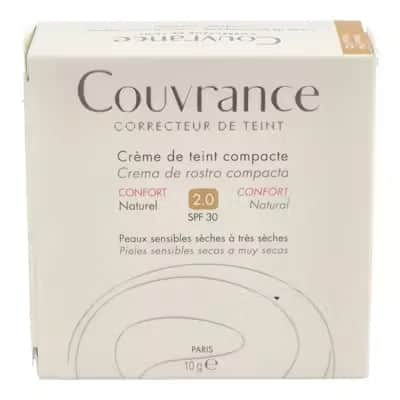 Avene Couvrance 2.0 Compacta Enriquecida SPF30+ - Pieles Secas 10g