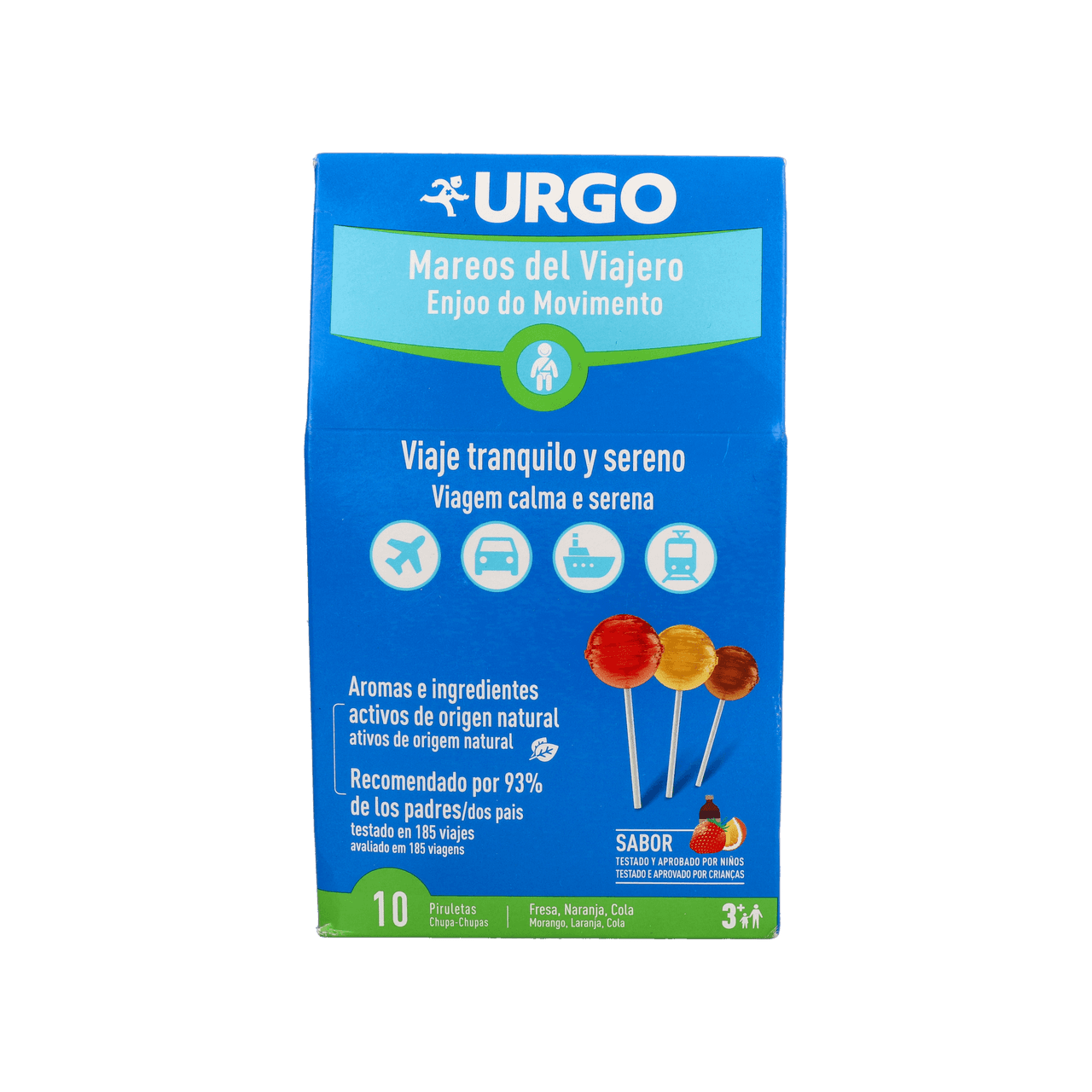 Urgo Mareos del Viajero 10uds
