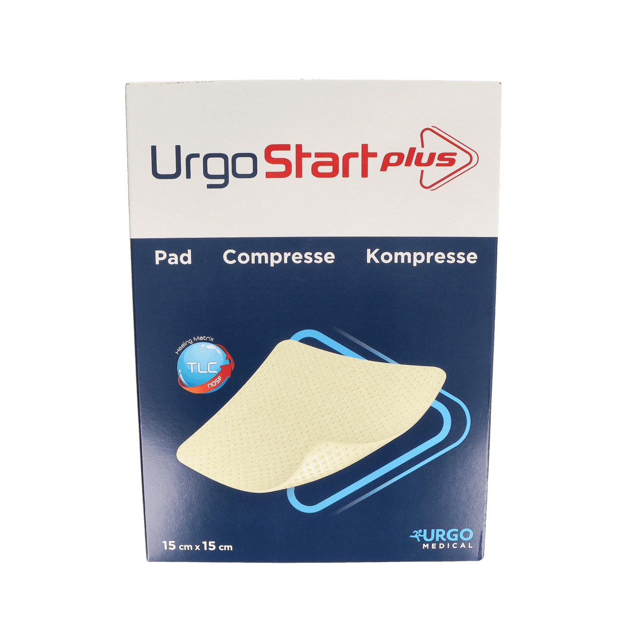 Urgo Urgostart Plus Pad 15x15cm 3 unidades